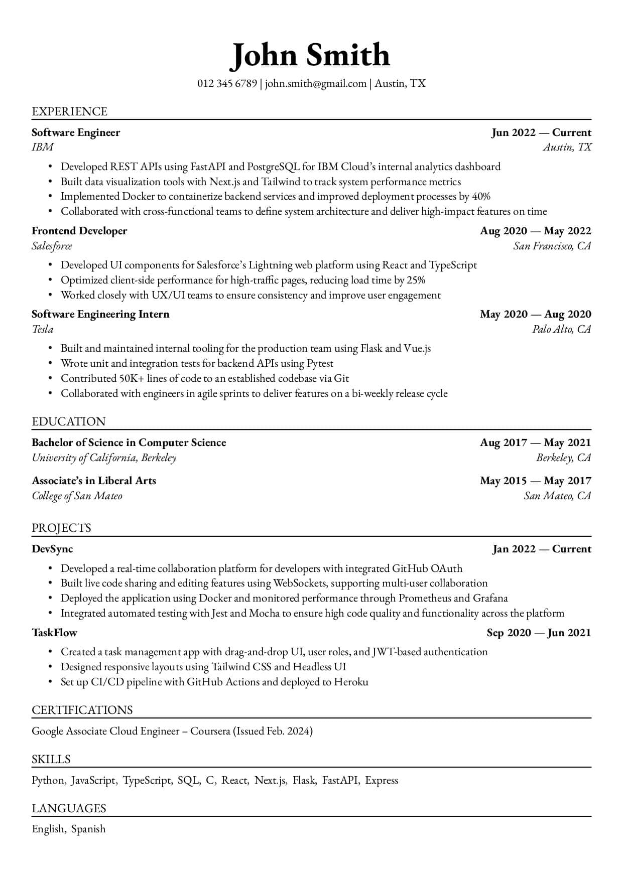 Software Developer